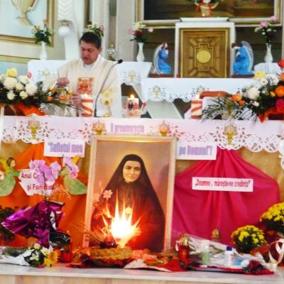 20 octombrie: Oţeleni: Sărbătoarea sfintei Maria Bertilla