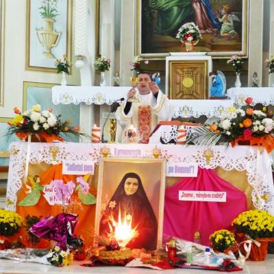 20 octombrie: Oţeleni: Sărbătoarea sfintei Maria Bertilla