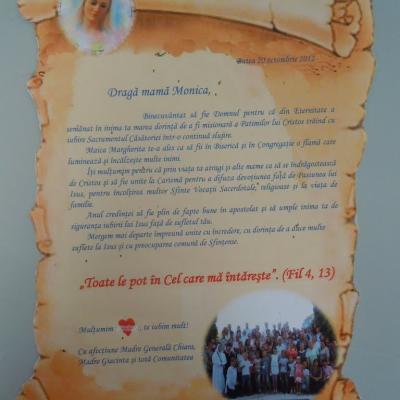 20 octombrie: Butea: Mamele Milostive Creştine în sărbătoare