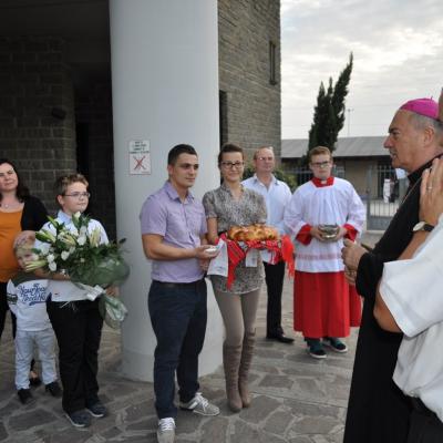 21 octombrie: Cesano: "Fiţi o familie unită!" - Vizita pastorală a PS Petru Gherghel
