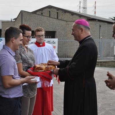 21 octombrie: Cesano: "Fiţi o familie unită!" - Vizita pastorală a PS Petru Gherghel