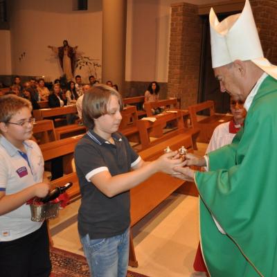 21 octombrie: Cesano: "Fiţi o familie unită!" - Vizita pastorală a PS Petru Gherghel