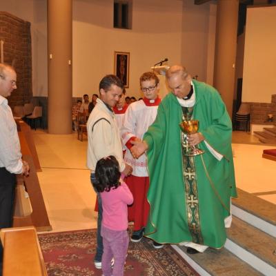 21 octombrie: Cesano: "Fiţi o familie unită!" - Vizita pastorală a PS Petru Gherghel