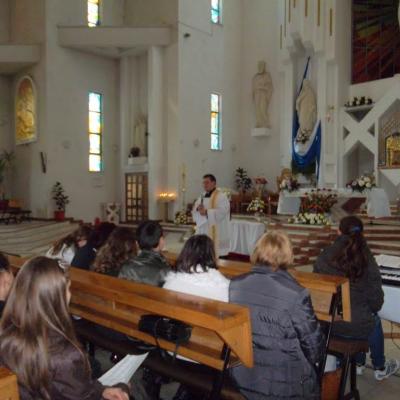 31 octombrie: Bacău: Liceeni în rugăciune