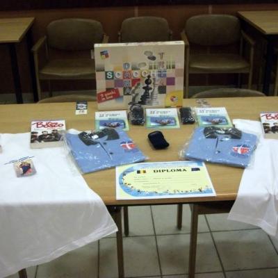 10 noiembrie: Bacău: Turneu de şah pentru copii