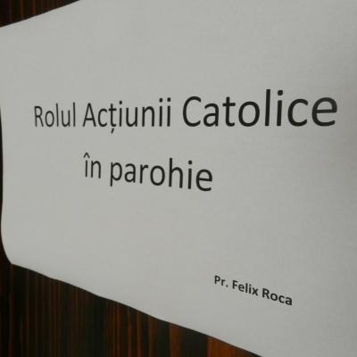 16-18 noiembrie: Luncani: Curs de formare pentru preşedinţii parohiali ai Acţiunii Catolice