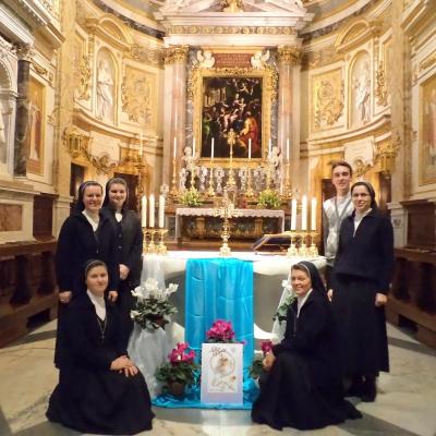 21 noiembrie: Roma: Marcarea jubileului de 25 de ani de la înfiinţarea Institutului "Slujitoarele lui Cristos, Marele Preot"