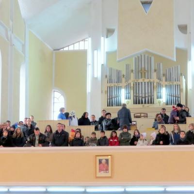 1 decembrie: Butea: Liturghia de înmormântare a părintelui Alois Dămoc