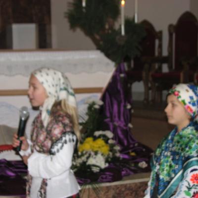 8 decembrie: Cleja I: Sceneta în sărbătoarea Neprihanitei Zămisliri