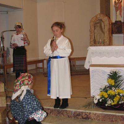 8 decembrie: Cleja I: Sceneta în sărbătoarea Neprihanitei Zămisliri
