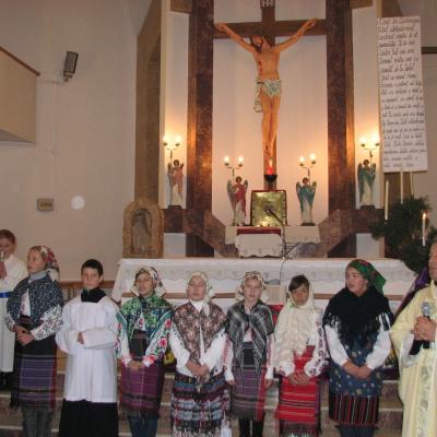 8 decembrie: Cleja I: Sceneta în sărbătoarea Neprihanitei Zămisliri
