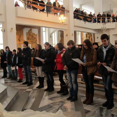 9 decembrie: Târgu Ocna: Adeziunea în Acţiunea Catolică