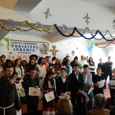 11-20 decembrie: Oneşti: Momente de înălţare sufletească la Liceul Teologic "Fericitul Ieremia"