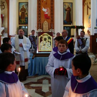 13-16 decembrie: Gioseni: Peregrinatio Mariae