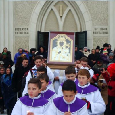 13-16 decembrie: Gioseni: Peregrinatio Mariae