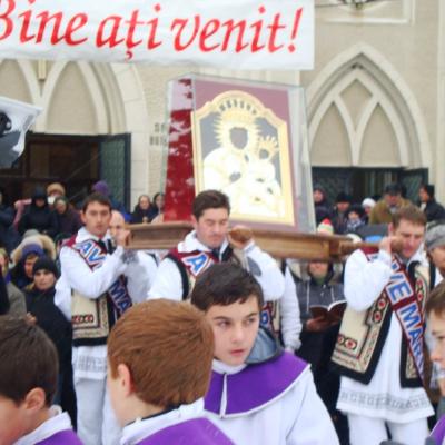 13-16 decembrie: Gioseni: Peregrinatio Mariae