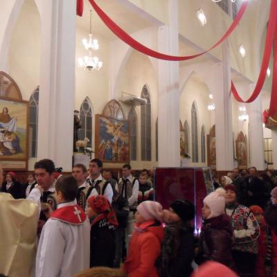 13-16 decembrie: Gioseni: Peregrinatio Mariae