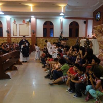 15-22 decembrie: Adventul şi novena de Crăciun în Parohia Romano-Catolica "Sfântul Bartolomeu" din Palestina, provincia Guayas