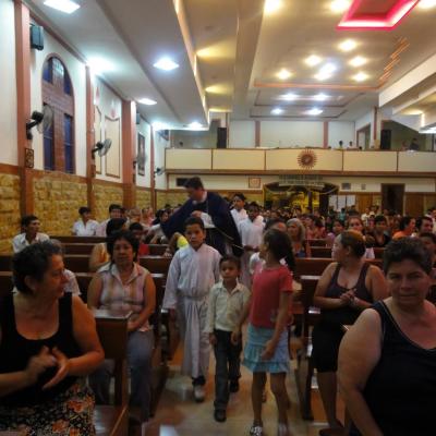 15-22 decembrie: Adventul şi novena de Crăciun în Parohia Romano-Catolica "Sfântul Bartolomeu" din Palestina, provincia Guayas