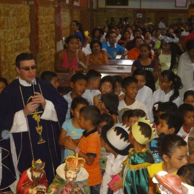 15-22 decembrie: Adventul şi novena de Crăciun în Parohia Romano-Catolica "Sfântul Bartolomeu" din Palestina, provincia Guayas