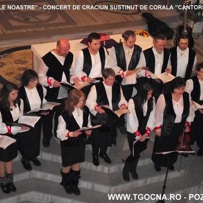 16 decembrie: Târgu Ocna: Concert de Crăciun al Coralei "Cantores Animae"