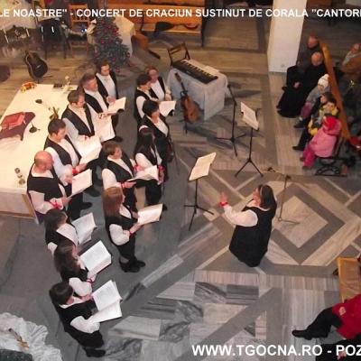 16 decembrie: Târgu Ocna: Concert de Crăciun al Coralei "Cantores Animae"