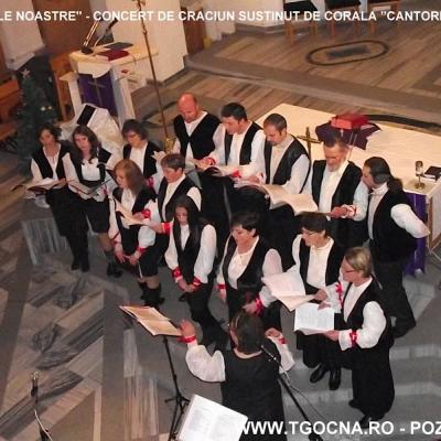 16 decembrie: Târgu Ocna: Concert de Crăciun al Coralei "Cantores Animae"