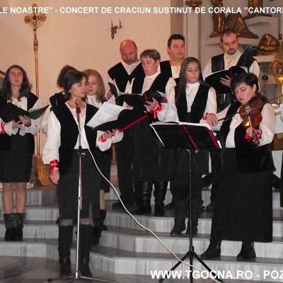 16 decembrie: Târgu Ocna: Concert de Crăciun al Coralei "Cantores Animae"