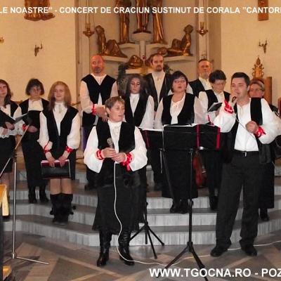 16 decembrie: Târgu Ocna: Concert de Crăciun al Coralei "Cantores Animae"