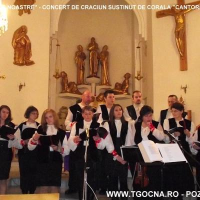 16 decembrie: Târgu Ocna: Concert de Crăciun al Coralei "Cantores Animae"