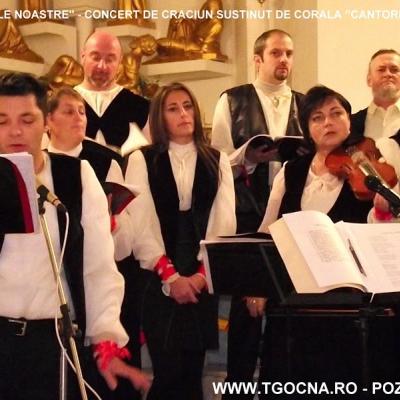 16 decembrie: Târgu Ocna: Concert de Crăciun al Coralei "Cantores Animae"