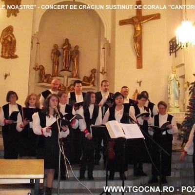 16 decembrie: Târgu Ocna: Concert de Crăciun al Coralei "Cantores Animae"