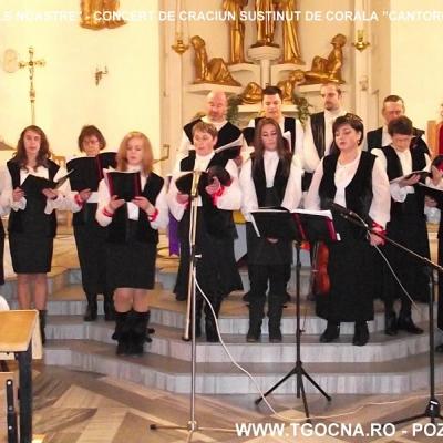 16 decembrie: Târgu Ocna: Concert de Crăciun al Coralei "Cantores Animae"