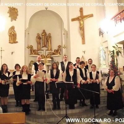 16 decembrie: Târgu Ocna: Concert de Crăciun al Coralei "Cantores Animae"