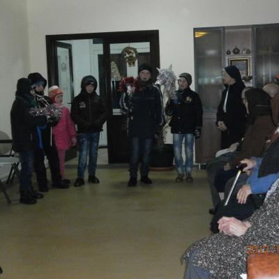 17-31 decembrie: Caritas Roman: Crăciunul la căminul pentru persoane vârstnice din Gherăeşti