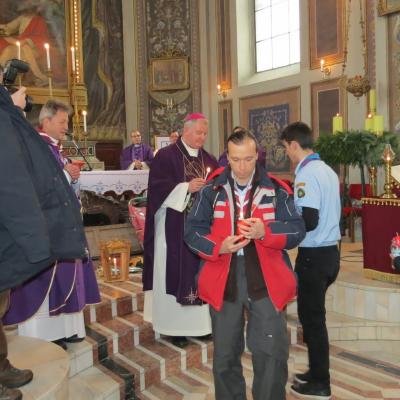 22 decembrie: Iaşi: Celebrarea dedicată Luminii păcii de la Betleem