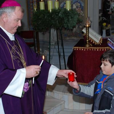 22 decembrie: Iaşi: Celebrarea dedicată Luminii păcii de la Betleem
