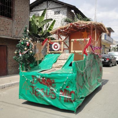 23 decembrie: Ecuador: Festival de Crăciun în Parohia Romano-Catolica "Sfântul Bartolomeu" din Palestina, provincia Guayas