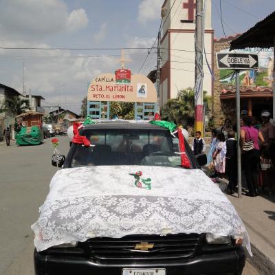 23 decembrie: Ecuador: Festival de Crăciun în Parohia Romano-Catolica "Sfântul Bartolomeu" din Palestina, provincia Guayas