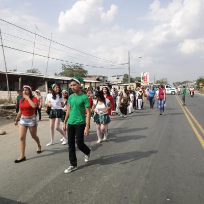 23 decembrie: Ecuador: Festival de Crăciun în Parohia Romano-Catolica "Sfântul Bartolomeu" din Palestina, provincia Guayas