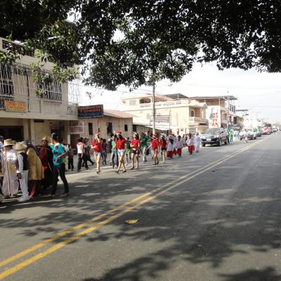 23 decembrie: Ecuador: Festival de Crăciun în Parohia Romano-Catolica "Sfântul Bartolomeu" din Palestina, provincia Guayas
