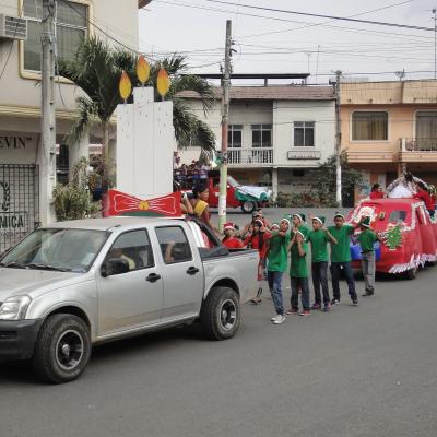 23 decembrie: Ecuador: Festival de Crăciun în Parohia Romano-Catolica "Sfântul Bartolomeu" din Palestina, provincia Guayas