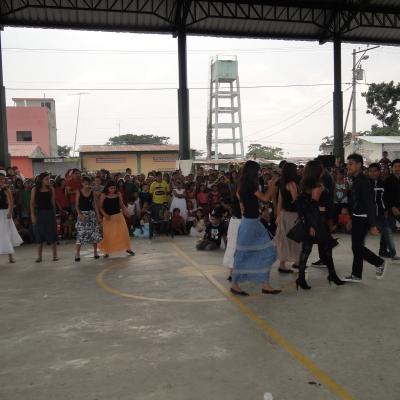 23 decembrie: Ecuador: Festival de Crăciun în Parohia Romano-Catolica "Sfântul Bartolomeu" din Palestina, provincia Guayas