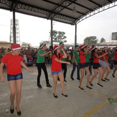 23 decembrie: Ecuador: Festival de Crăciun în Parohia Romano-Catolica "Sfântul Bartolomeu" din Palestina, provincia Guayas