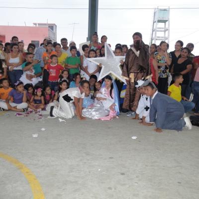 23 decembrie: Ecuador: Festival de Crăciun în Parohia Romano-Catolica "Sfântul Bartolomeu" din Palestina, provincia Guayas