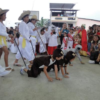 23 decembrie: Ecuador: Festival de Crăciun în Parohia Romano-Catolica "Sfântul Bartolomeu" din Palestina, provincia Guayas
