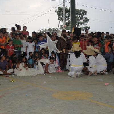23 decembrie: Ecuador: Festival de Crăciun în Parohia Romano-Catolica "Sfântul Bartolomeu" din Palestina, provincia Guayas
