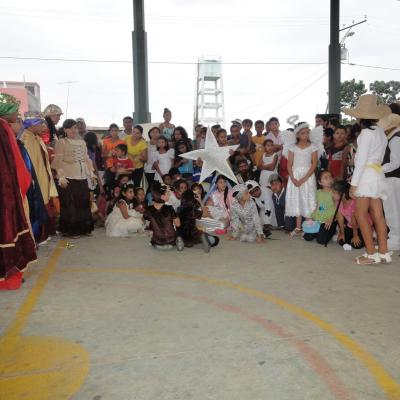 23 decembrie: Ecuador: Festival de Crăciun în Parohia Romano-Catolica "Sfântul Bartolomeu" din Palestina, provincia Guayas
