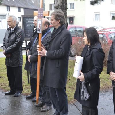 12 ianuarie: Bregenz (Austria): Despărţirea de prelatul Albert Holenstein: "O candelă care a ars pentru alţii"