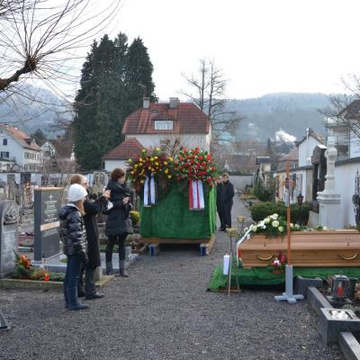 12 ianuarie: Bregenz (Austria): Despărţirea de prelatul Albert Holenstein: "O candelă care a ars pentru alţii"